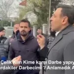 İstanbul CHP İl Başkanı Özgür Çelik polislere ”Şu anda bir darbe yapılıyor” dedi.